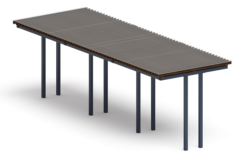 Пергола - МФ 77.04.03 /с поликарбонатом/