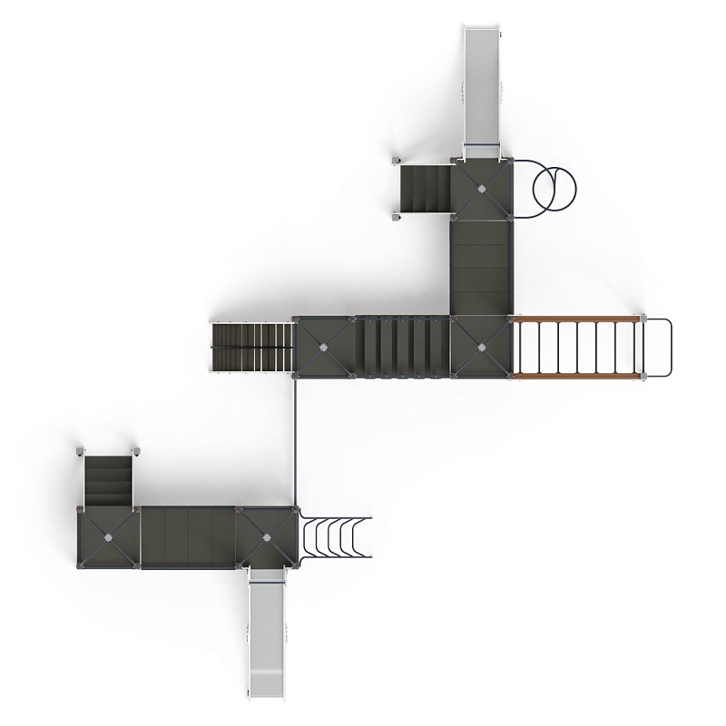 Навина (Геометрия) - ДИК 2.09.08-02 - Игровой комплекс H=1200