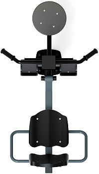 Жим ногами+Твистер (серый) - Уличный тренажер - СТ 022-13