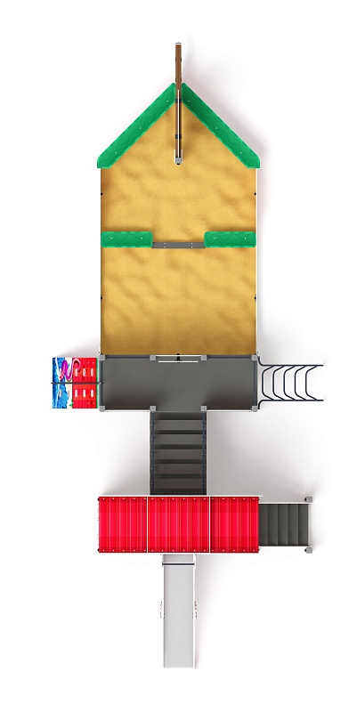 Парусник (Мульт) - ДИК 2.03.3.02-03 - Игровой комплекс Н=1200