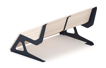 Скамья - МФ 42.02.05-11 (Беленый дуб) Д:1500  (под анкера)