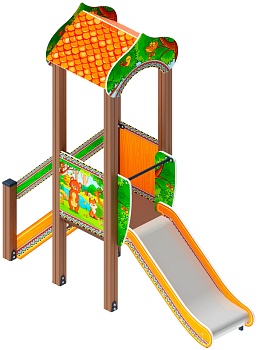 Полянка горка Н 750 ДИК 1.16.01-01