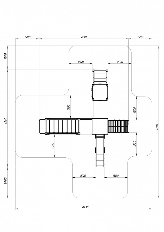 Рада (ЭКО) - ДИК 2.01.2.08-22 - Игровой комплекс H=1200