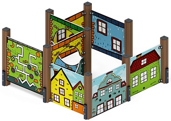 Лабиринт кубик 1 (город)  МФ 20.01.01-01.И1