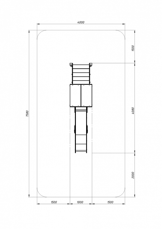 Играйте с нами (Город) - ДИК 2.01.1.01-01 - Игровой комплекс H=1200