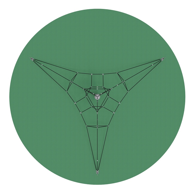 Пирамида - СК 2.05.05-РК сетка на резиновое покрытие