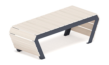 Скамья - МФ 42.02.04-01 (Беленый дуб) Г:580  (под анкера)