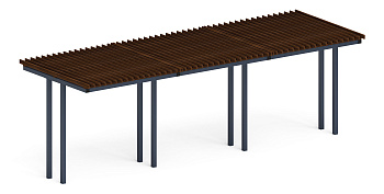 Пергола - МФ 77.04.03-01 /без поликарбоната/