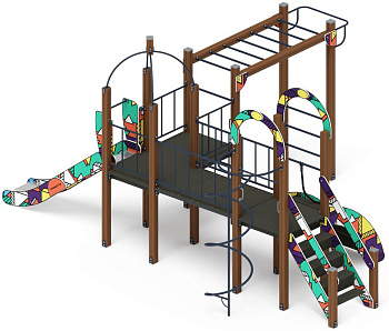 Навина (Геометрия) - ДИК 2.09.05-02 - Игровой комплекс H=1200