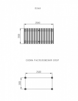Пергола - МФ 77.01.03 /с поликарбонатом/