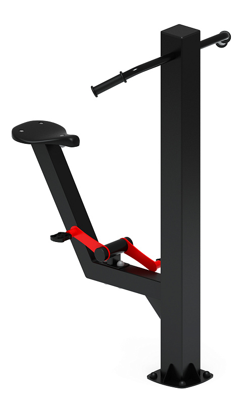 Вело (красный) - Уличный тренажер - СТ 016-11.И1