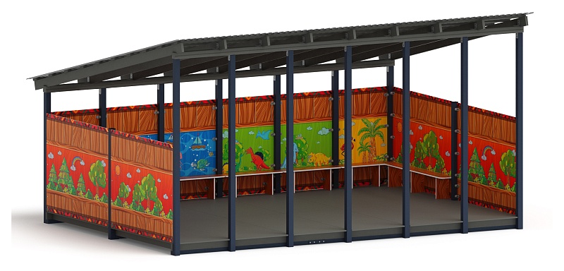 Теневой навес (Карандаши) - МФ 71.6.4-09