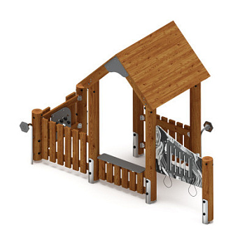 Домик (Лиственница темный)МФ 10.24.01-Л.И1.01