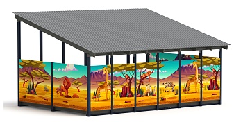 Теневой навес (Сафари) - МФ 71.6.4-10