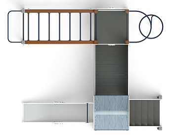 Рада (Тайга) - ДИК 2.01.2.03-03 - Игровой комплекс H=1200