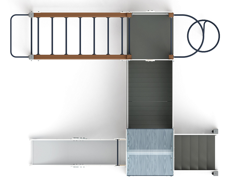 Рада (Тайга) - ДИК 2.01.2.03-03 - Игровой комплекс H=1200