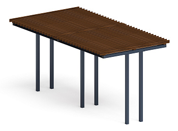 Пергола - МФ 77.04.02-01 /без поликарбоната/