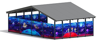 Теневой навес (Космопорт. Космос) - МФ 70.8.5-08