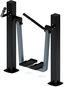 Шаговый (серый) - Уличный тренажер - СТ 005-13.И1