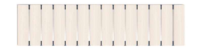 Скамья - МФ 42.02.03-11 (Беленый дуб) Г:380  (под анкера)