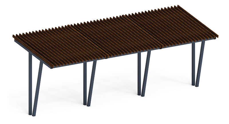 Пергола - МФ 77.03.03-01 /без поликарбоната/