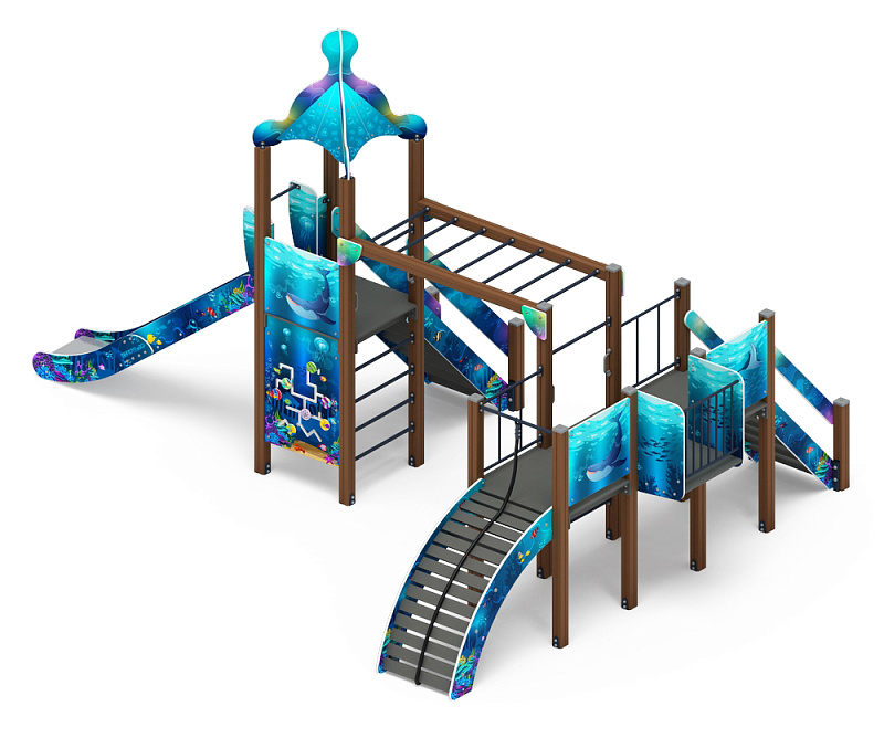 Морской - ДИК 2.17.03-01 - Игровой комплекс H=1500