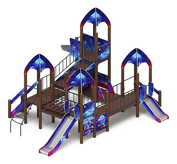 Космопорт (Космос) - ДИК 2.14.02-02.И1 - Игровой комплекс H=750 H=1200 H=2000