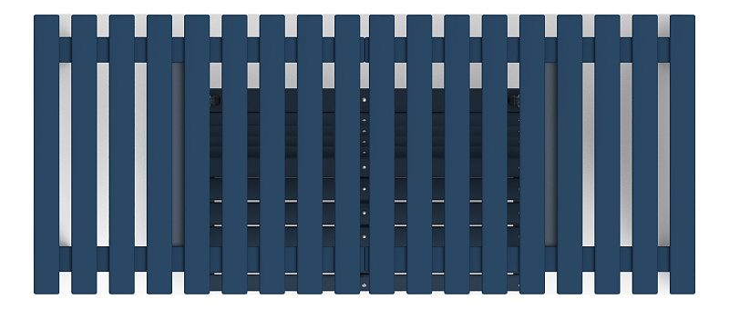 Пергола с диваном (СКИФ) - МФ 78.06.01-01.И1 /без поликарбоната/