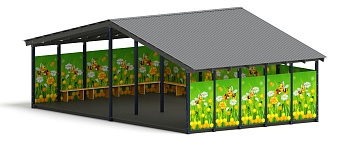 Теневой навес (Пчёлка) - МФ 70.8.5-05