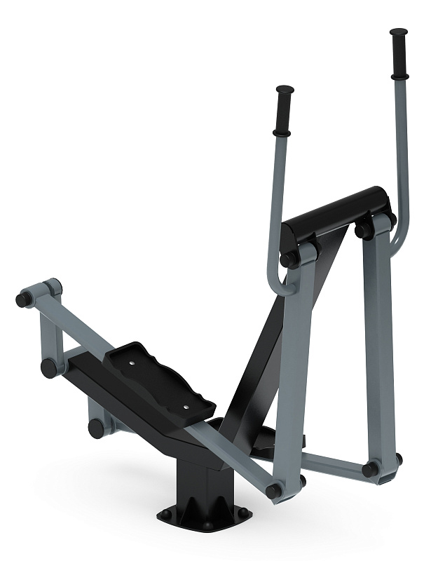 Эллиптический (серый) - Уличный тренажер - СТ 010-13.И2