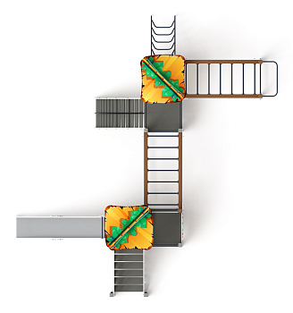 Волшебный город (Майя) - ДИК 2.19.01-01 - Игровой комплекс Н=1500