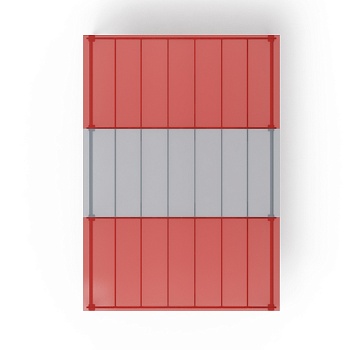 Теневой навес на 6 тренажеров - МФ 751.02 - Спорт