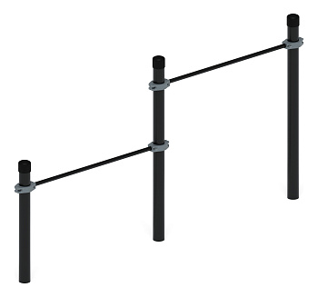 Перекладины стационарные разноуровневые