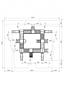 Остров детства (ЭКО) - ДИК 2.01.8.01-02 - Игровой комплекс H=1200