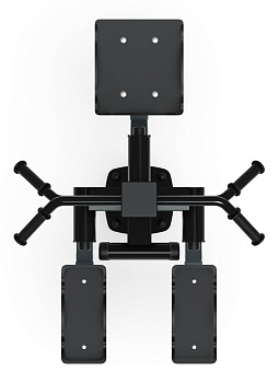 Хипс+Маятник (серый) - Уличный тренажер - СТ 024-13.П