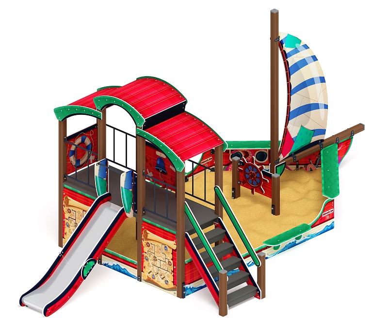 Парусник (Мульт) - ДИК 2.03.3.01-03 - Игровой комплекс Н=1200