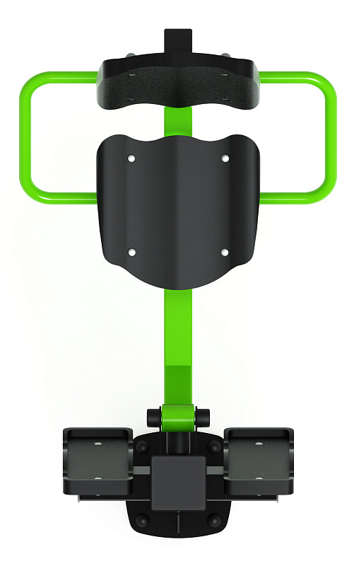 Жим ногами (зеленый) - Уличный тренажер - СТ 011-12