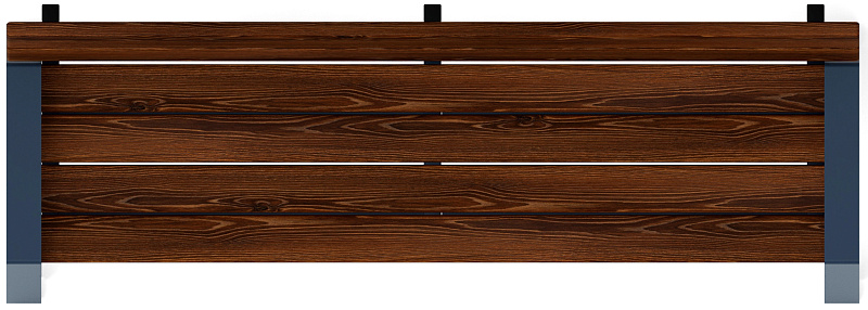 Скамья парковая   (под анкера) МФ 42.02.06