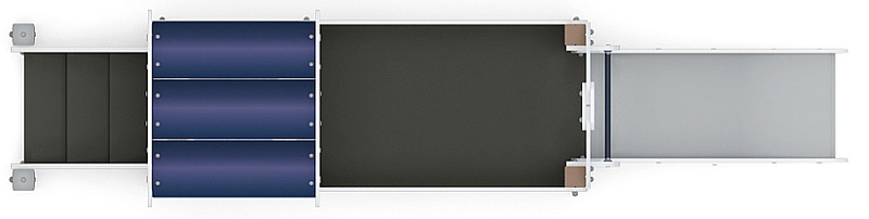 Паровозик (серо-синий) мини - ДИК 1.03.5.01-14 - Игровой комплекс H=750