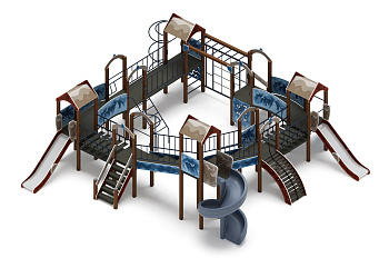 Остров детства (Алтай) - ДИК 2.01.8.02-04.И1 - Игровой комплекс H=1200 H=2000