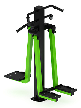 Хипс+Маятник (зеленый) - Уличный тренажер - СТ 024-12.П