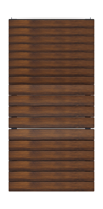 Шезлонг парковый - МФ 42.03.01-10 (Темный дуб) Д:780  (под анкера)