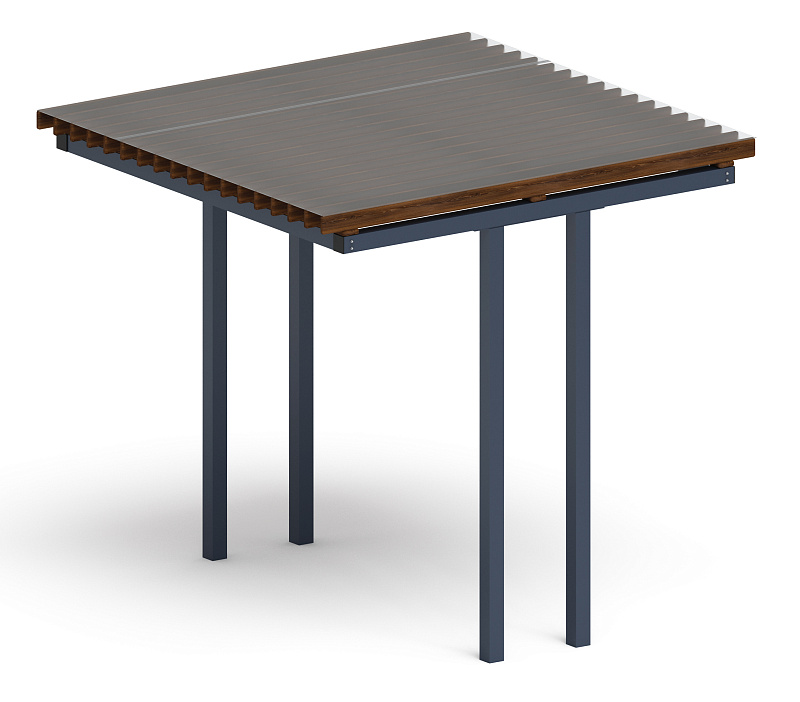 Пергола - МФ 77.04.01 /с поликарбонатом/