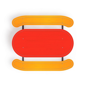 Столик детский овальный - МФ 31.01.09-01