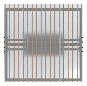 Пергола с диваном - МФ 78.04.01-И1 /с поликарбонатом/