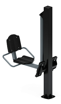 Жим ногами (серый) - Уличный тренажер - СТ 011-13