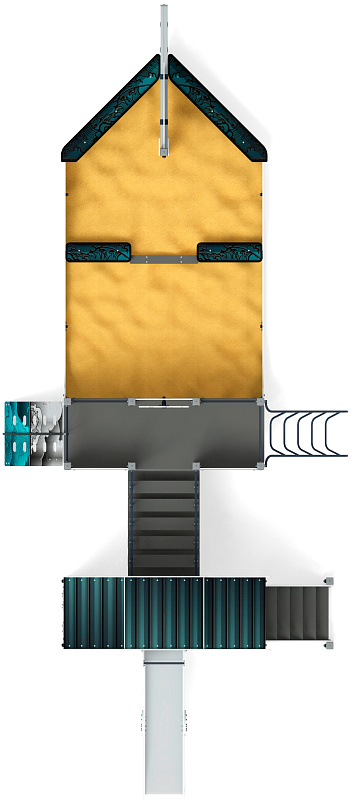 Парусник (Лагуна) - ДИК 2.03.3.02-05 - Игровой комплекс Н=1200