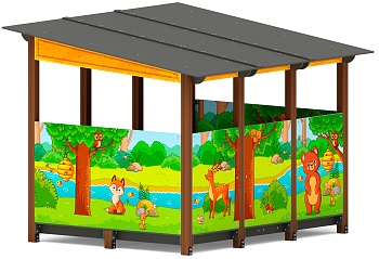 Теневой навес (Полянка) МФ 78.31.24-07