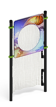 Мишень на стойках круглая