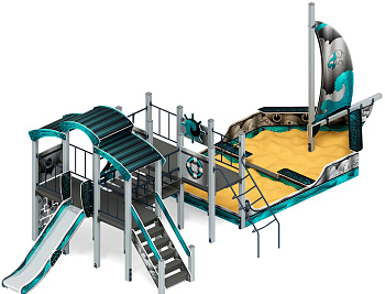 Парусник (Лагуна) - ДИК 2.03.3.02-05 - Игровой комплекс Н=1200